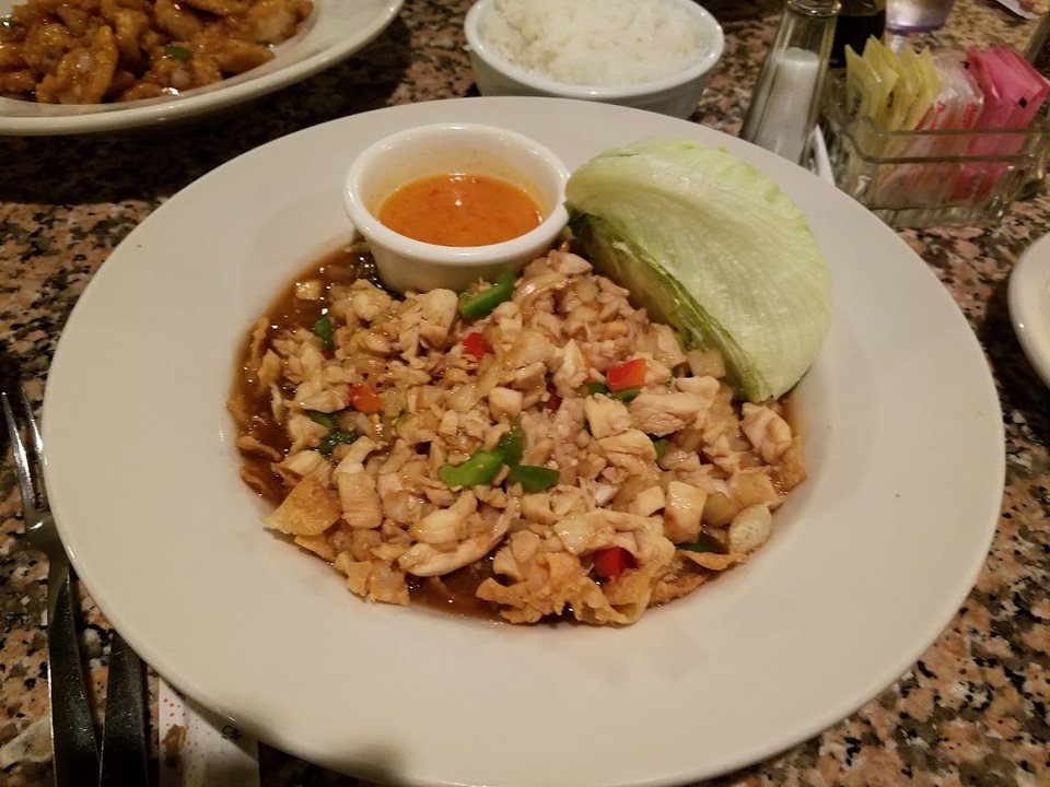 Chicken Lettuce Wraps