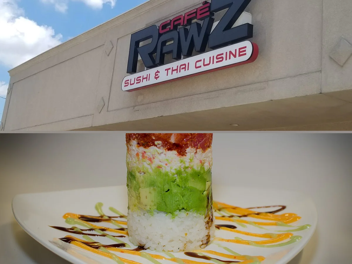 Fresh Asian cuisine served in a bright dining room.