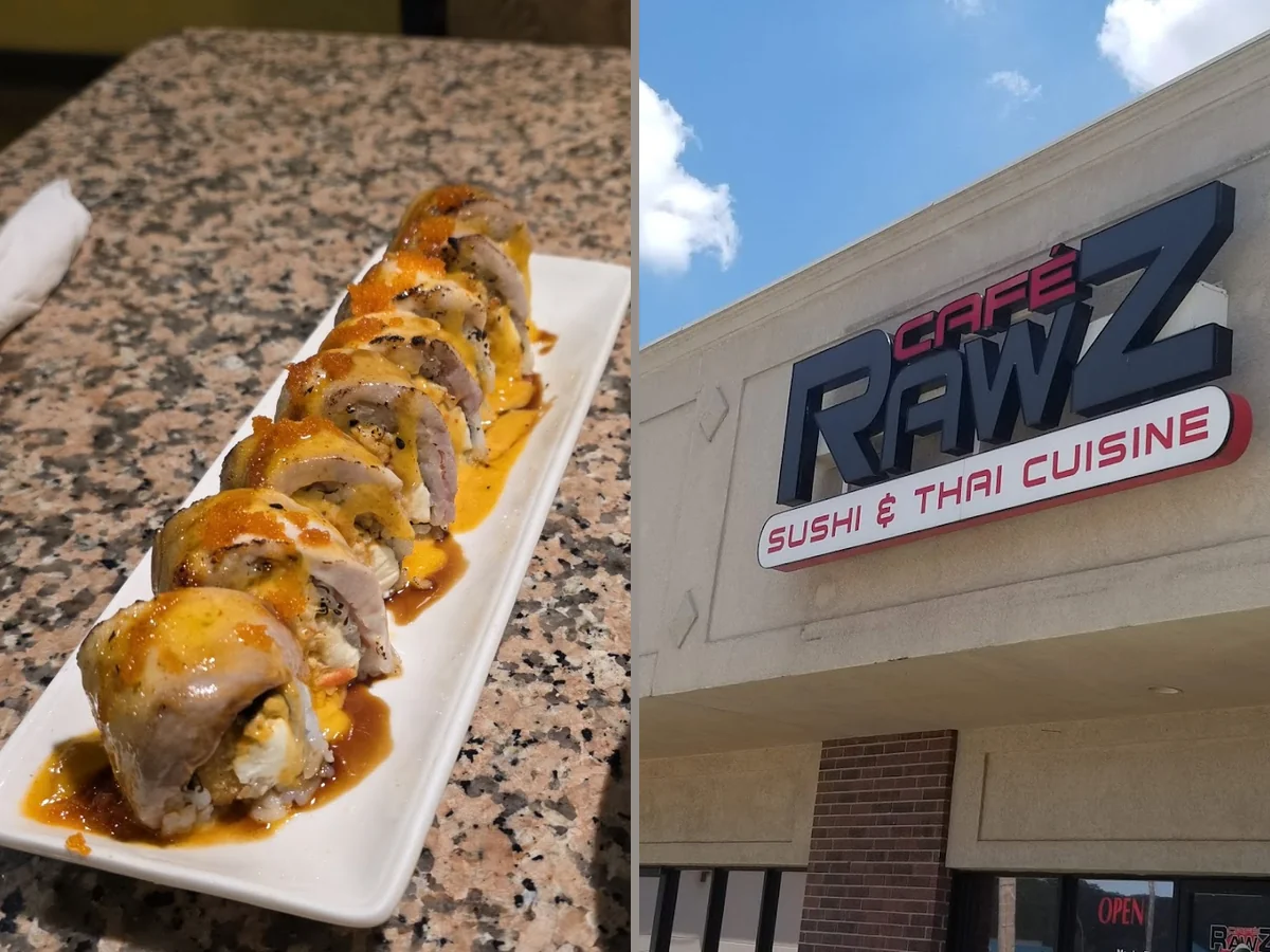 Fresh Asian cuisine served in a bright dining room.