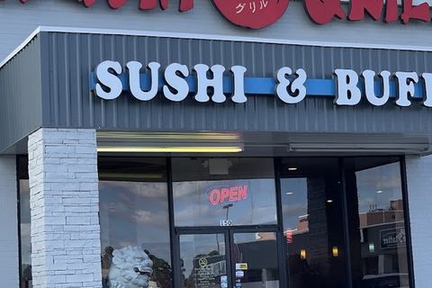 Hibachi grill and buffet